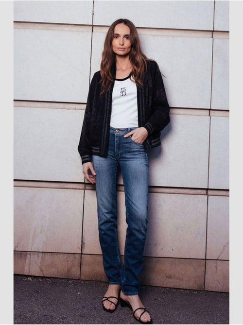 Jeans push-up dritto vita alta PULP, lunghezza 34 - Kiabi