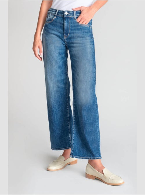 Jeans push-up loose, taglio largo vita alta PULP, 7/8 - Kiabi