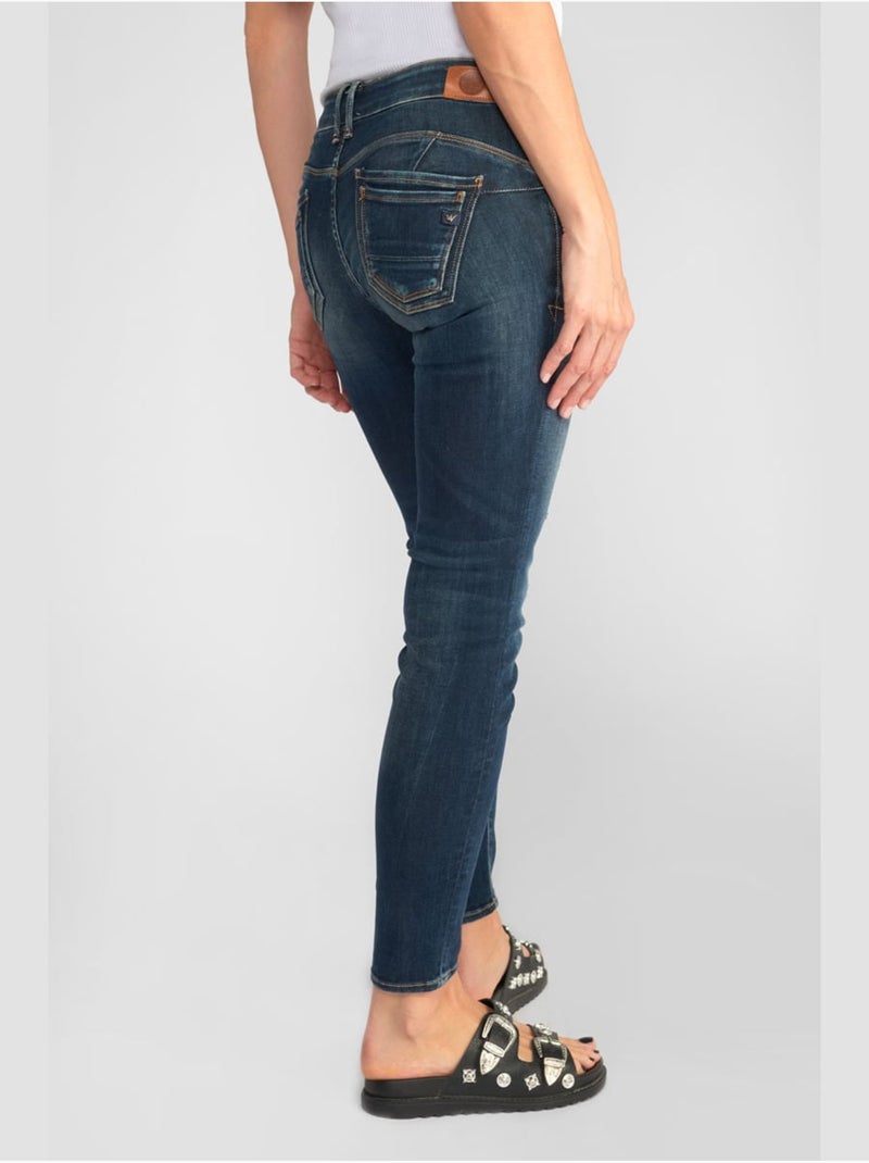 Jeans push-up slim PULP, 7/8 Blu - Kiabi