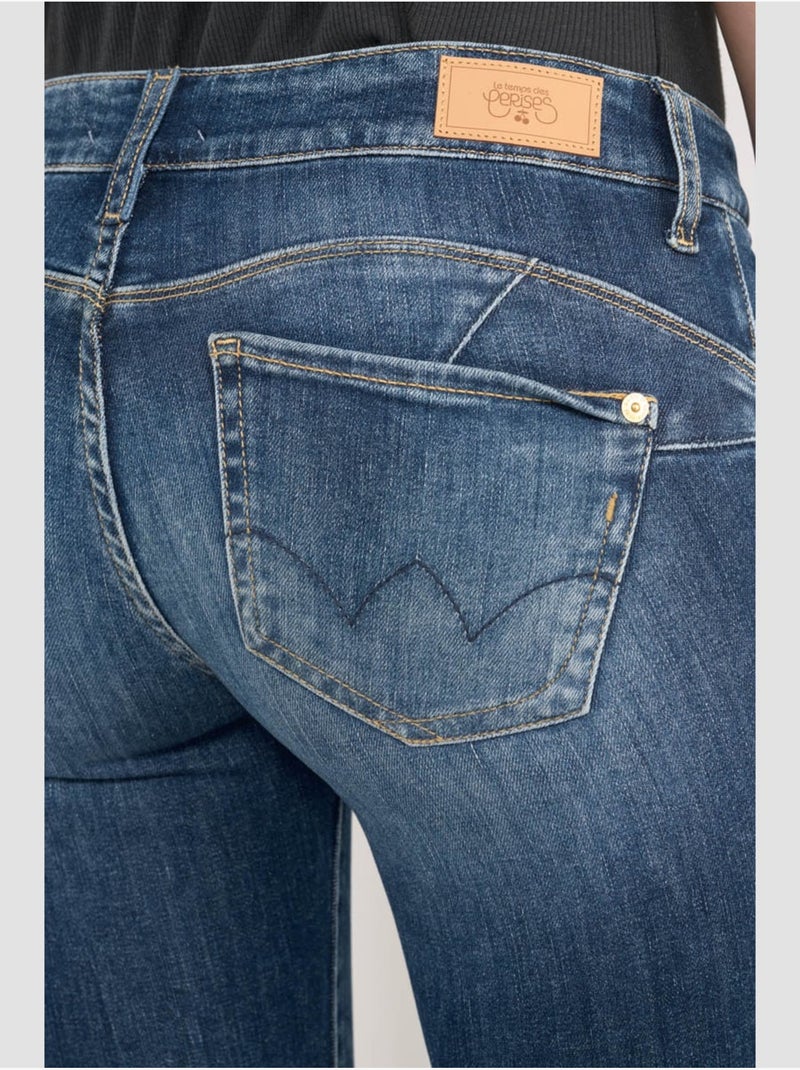 Jeans push-up slim PULP, 7/8 Blu - Kiabi