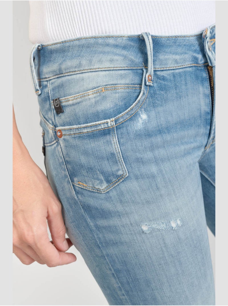 Jeans push-up slim PULP, 7/8 Blu - Kiabi