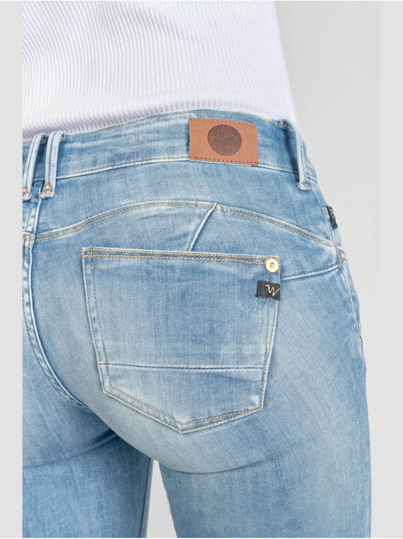 Jeans push-up slim PULP, 7/8 Blu - Kiabi