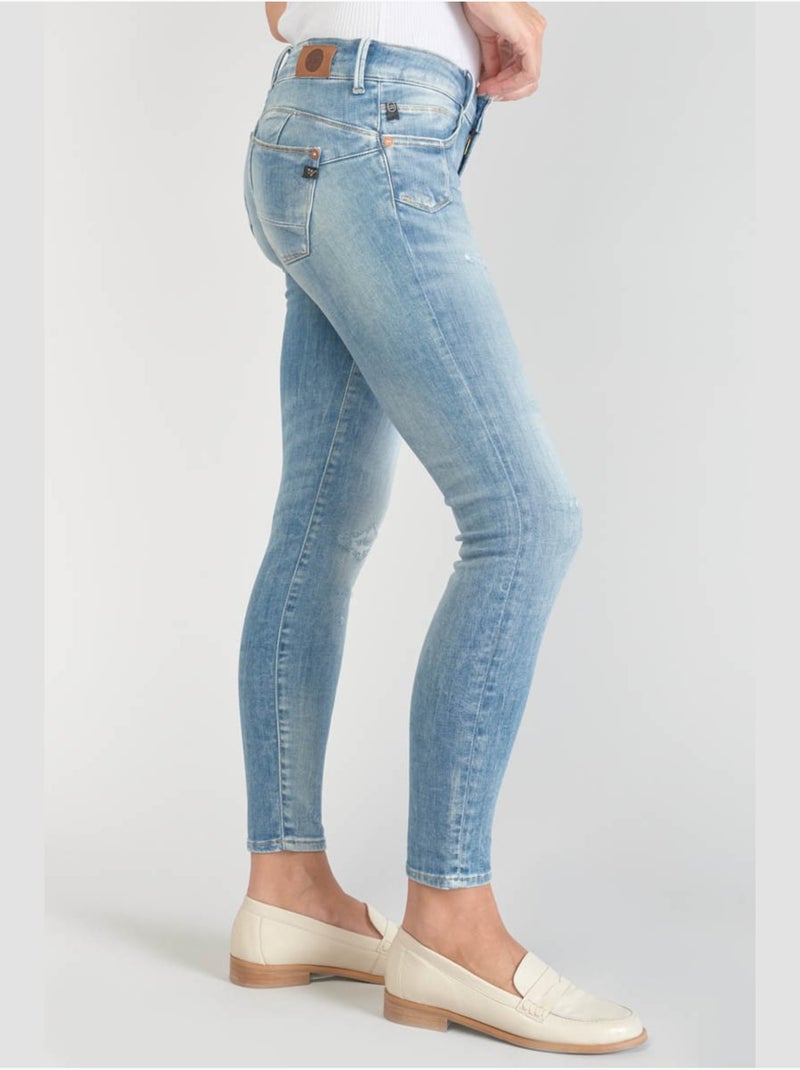 Jeans push-up slim PULP, 7/8 Blu - Kiabi