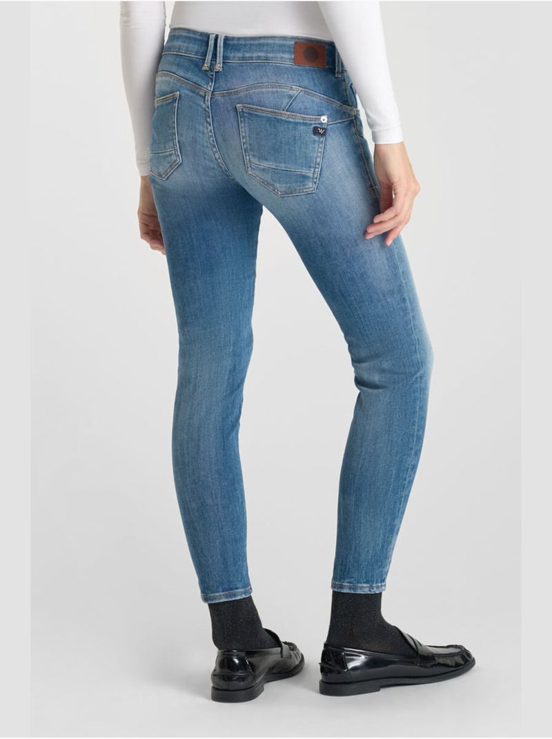 Jeans push-up slim PULP, 7/8 Blu - Kiabi