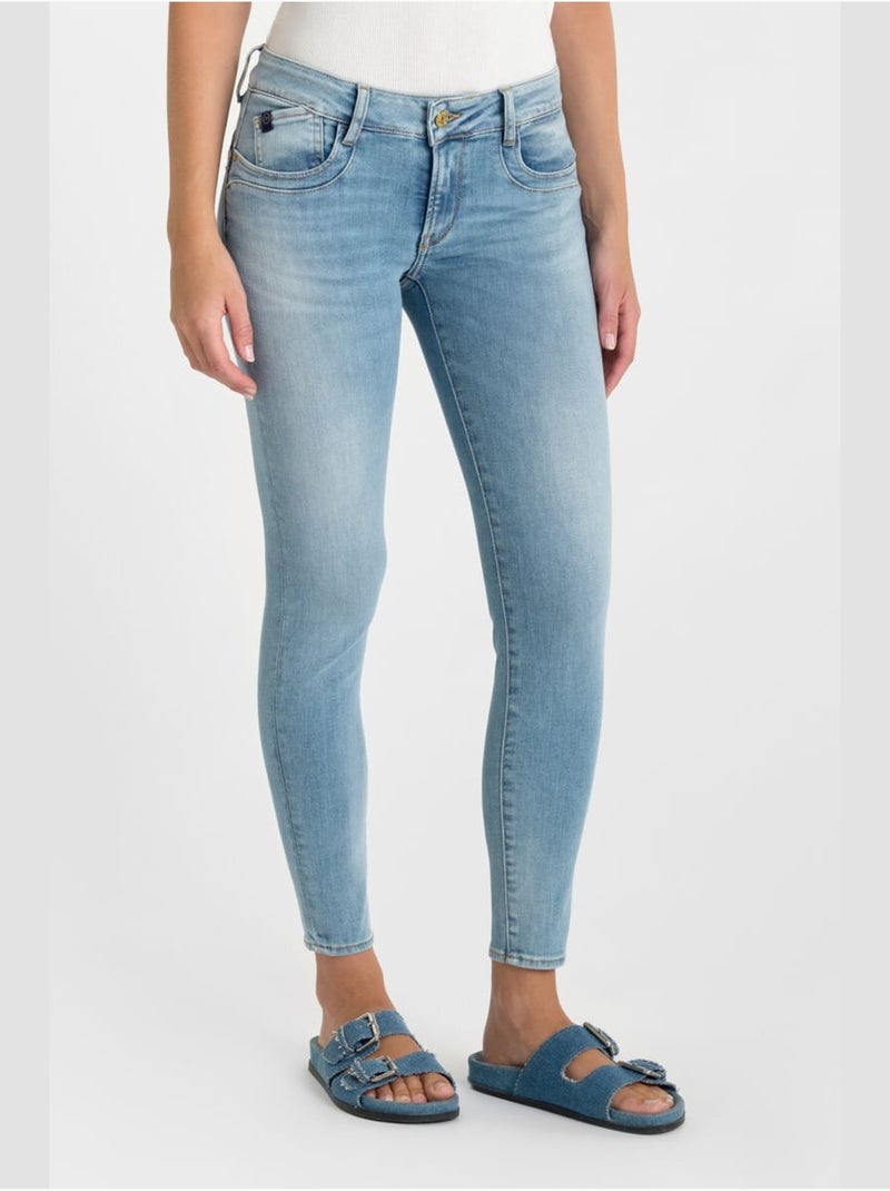 Jeans push-up slim PULP, 7/8 Blu - Kiabi