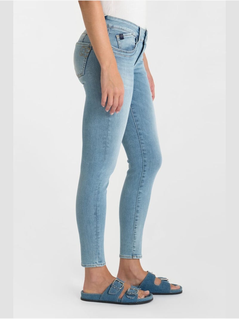 Jeans push-up slim PULP, 7/8 Blu - Kiabi