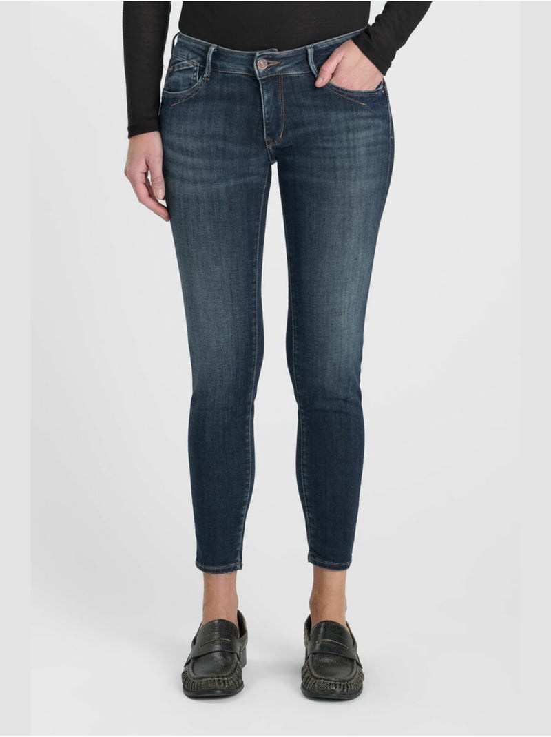 Jeans push-up slim pulp, 7/8 Blu - Kiabi