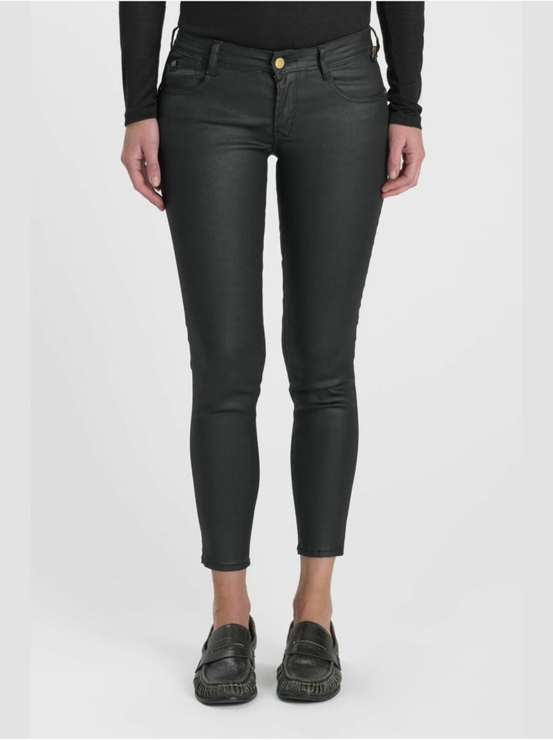 Jeans push-up slim pulp, 7/8 Nero - Kiabi