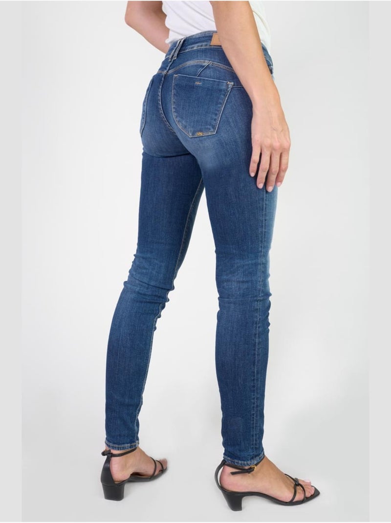 Jeans push-up slim PULP, lunghezza 34 Blu - Kiabi