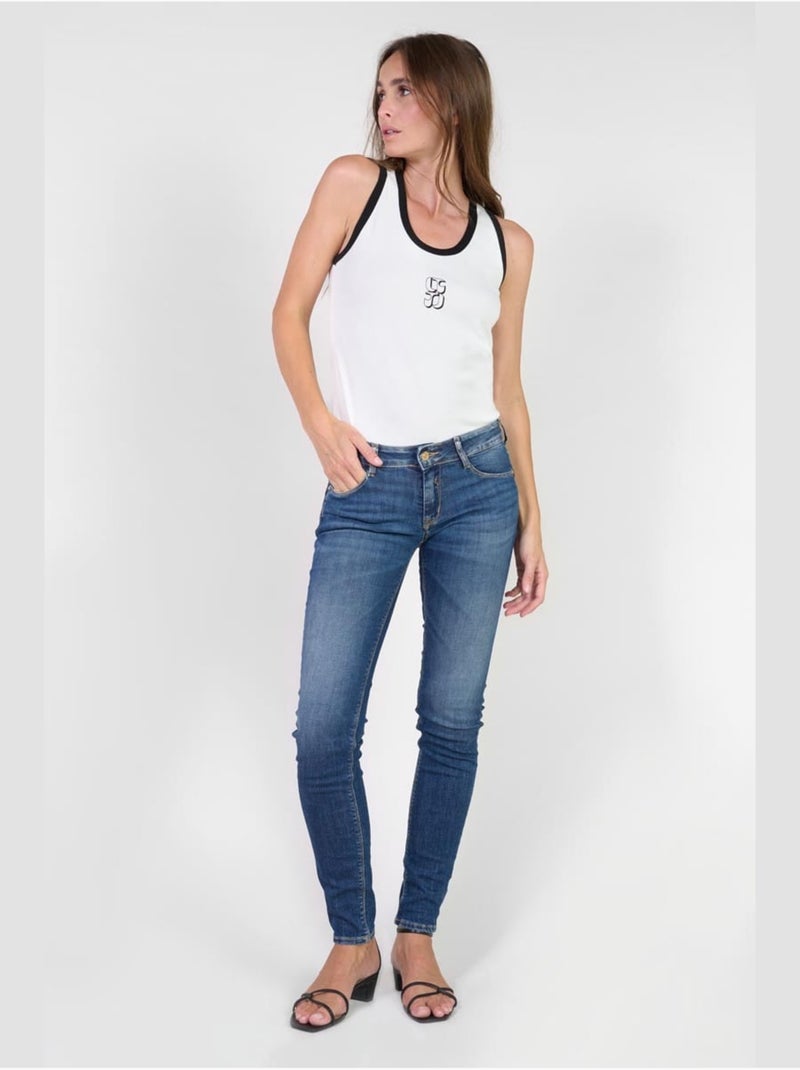 Jeans push-up slim PULP, lunghezza 34 Blu - Kiabi