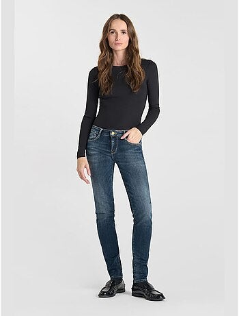 Jeans push-up slim PULP, lunghezza 34