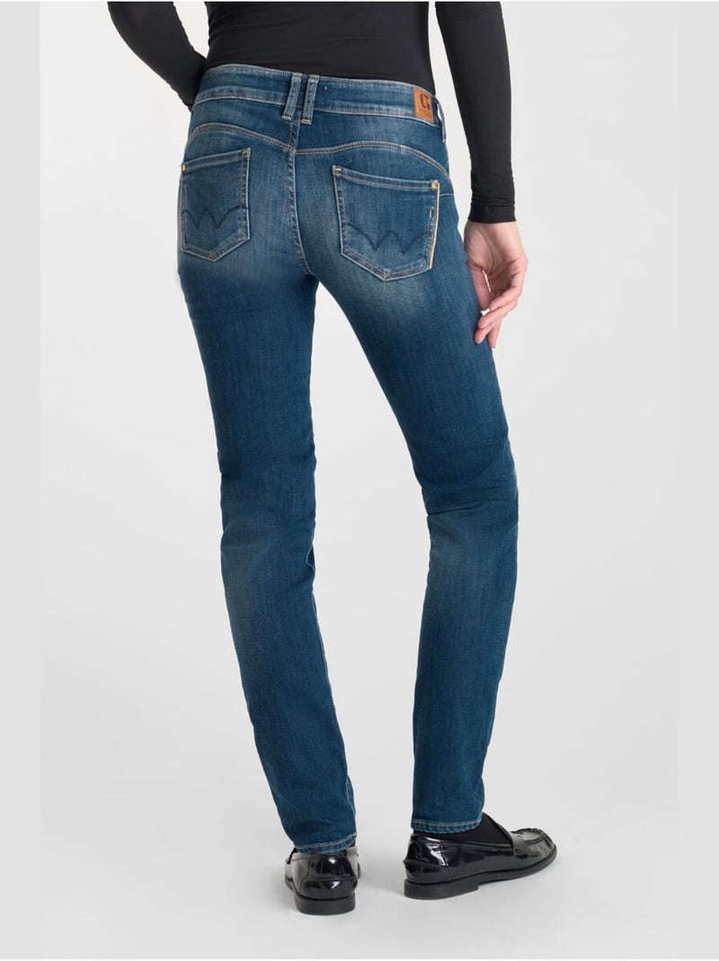 Jeans push-up slim PULP, lunghezza 34 Blu - Kiabi