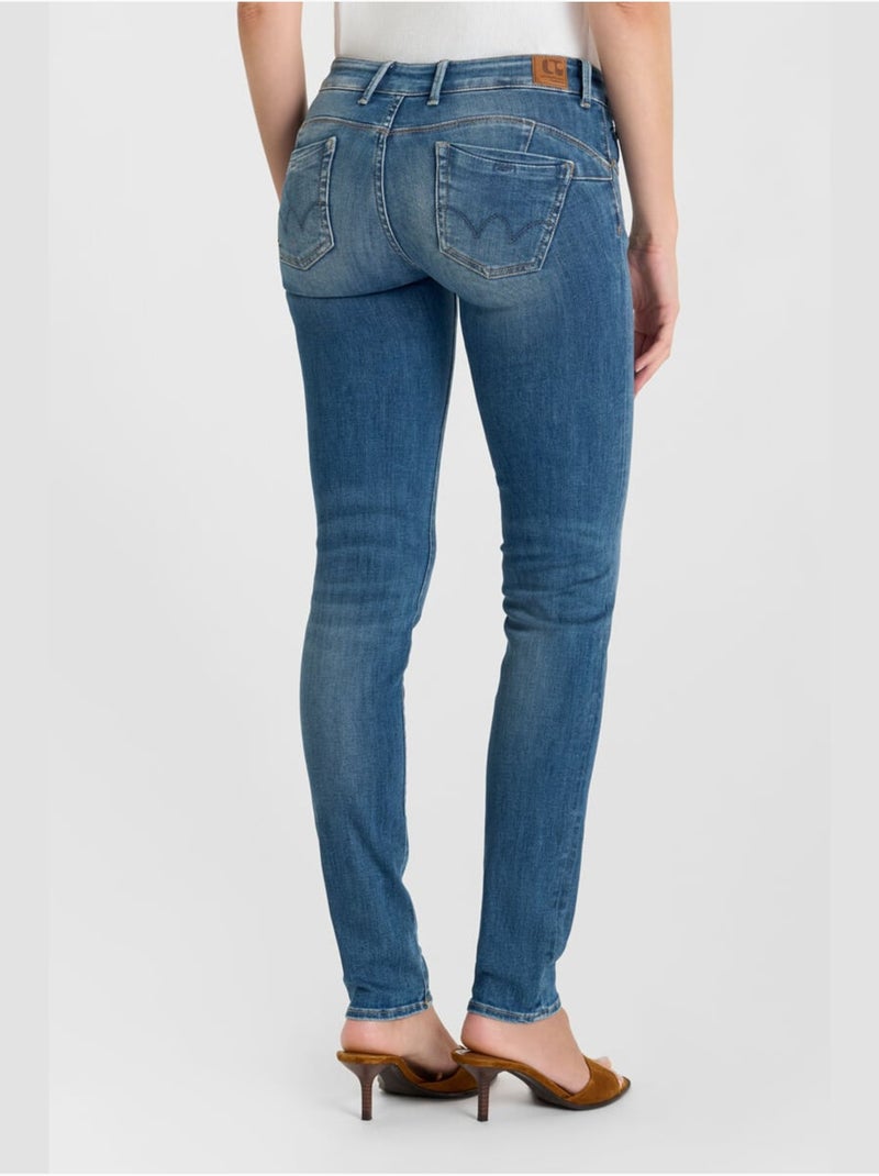 Jeans push-up slim PULP, lunghezza 34 Blu - Kiabi