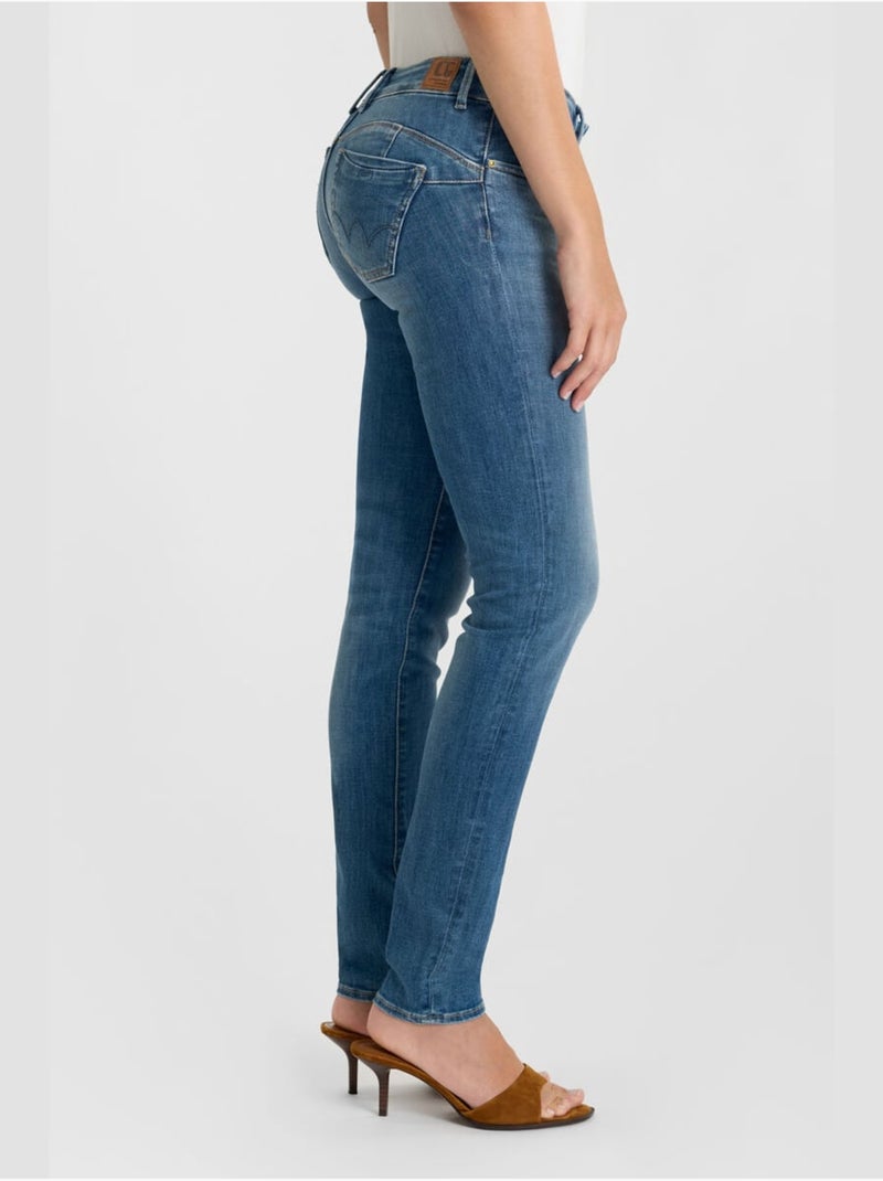 Jeans push-up slim PULP, lunghezza 34 Blu - Kiabi