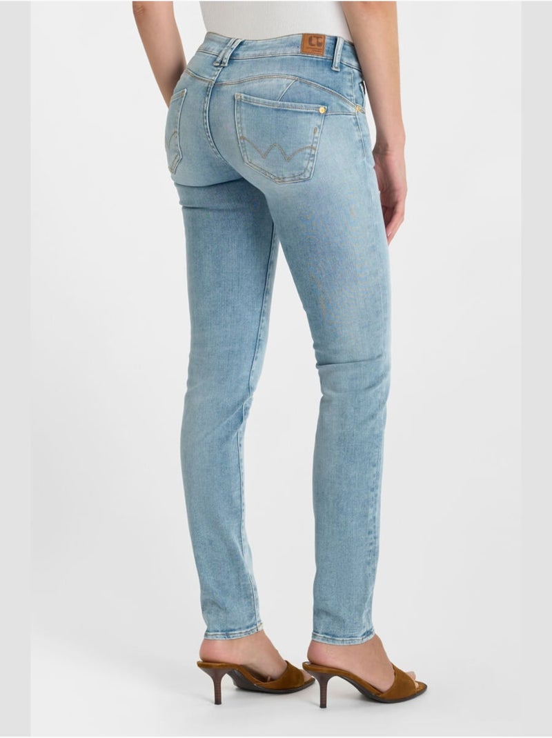 Jeans push-up slim PULP, lunghezza 34 Blu - Kiabi