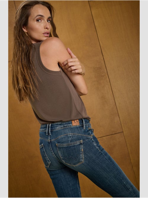 Jeans push-up slim pulp, lunghezza 34 - Kiabi Jeans push-up slim pulp, lunghezza 34 - Kiabi