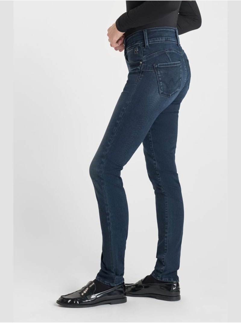 Jeans push-up slim ULTRA PULP, 7/8 Blu - Kiabi