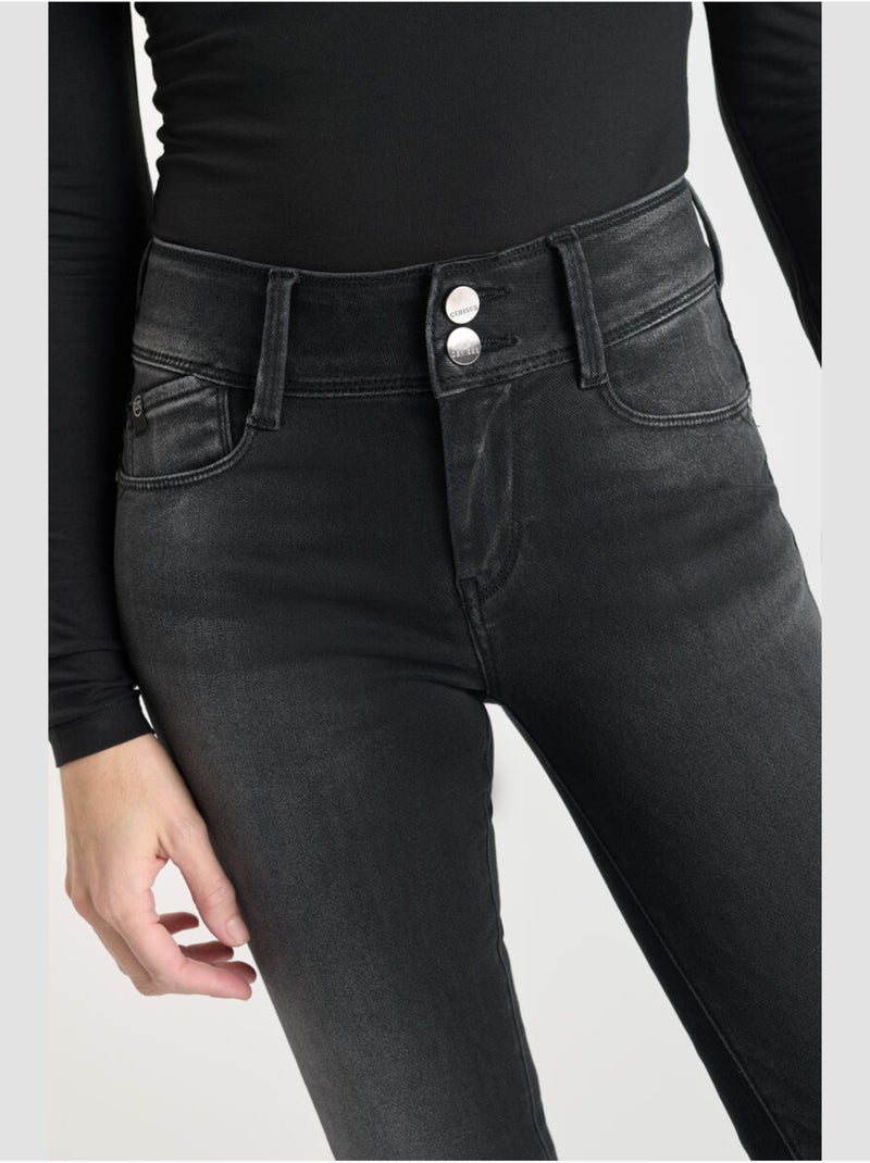 Jeans push-up slim ULTRA PULP, lunghezza 34 Nero - Kiabi
