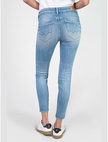 Jeans push-up slim vita alta PULP, 7/8
