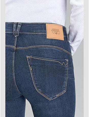 Jeans push-up slim vita alta PULP, 7/8