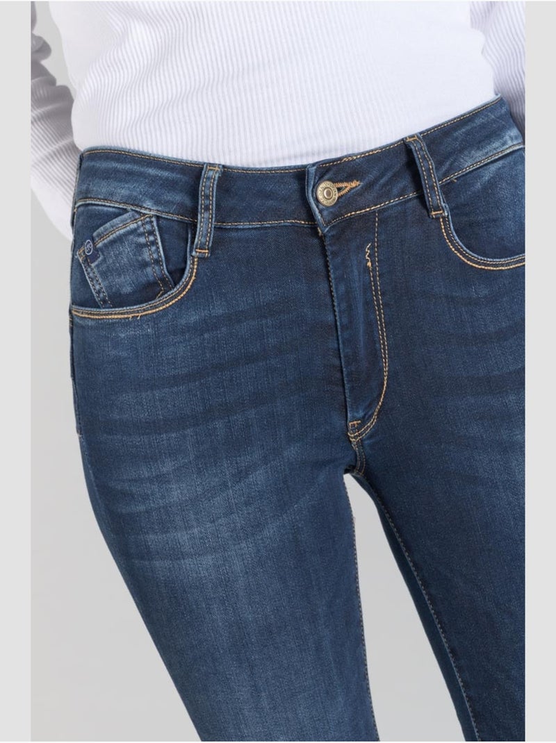 Jeans push-up slim vita alta PULP, 7/8 Blu - Kiabi