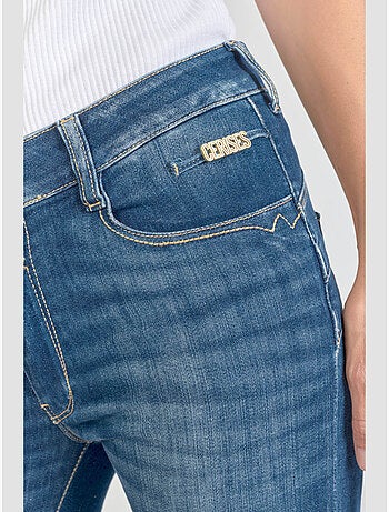 Jeans push-up slim vita alta PULP, 7/8