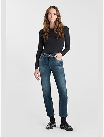 Jeans push-up slim vita alta PULP, 7/8