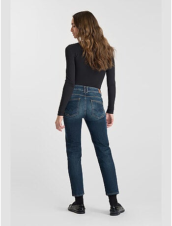 Jeans push-up slim vita alta PULP, 7/8