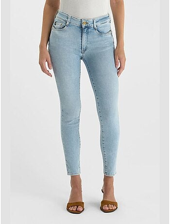 Jeans push-up slim vita alta PULP, 7/8