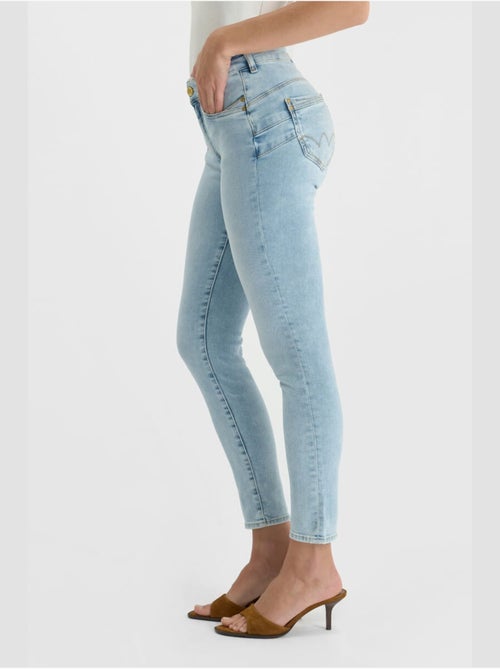 Jeans push-up slim vita alta PULP, 7/8 - Kiabi