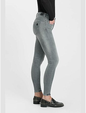 Jeans push-up slim vita alta pulp, 7/8
