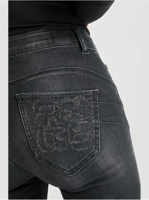 Jeans push-up slim vita alta PULP, 7/8 - Kiabi