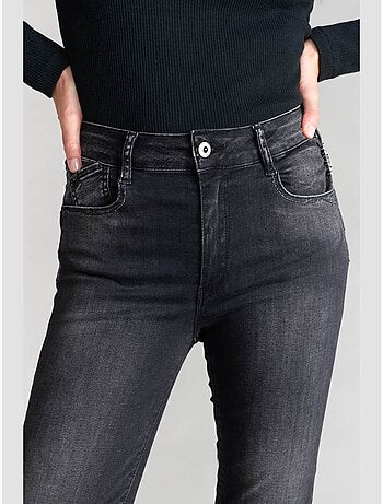 Jeans push-up slim vita alta PULP, 7/8