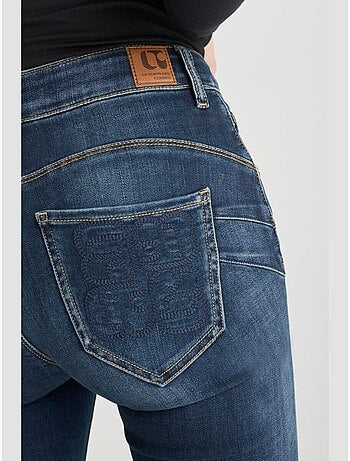 Jeans push-up slim vita alta PULP, lunghezza 34