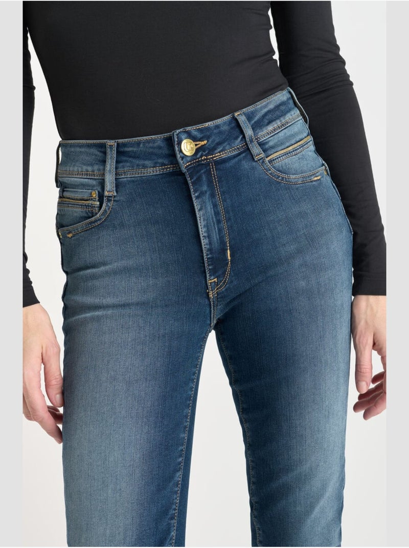 Jeans push-up slim vita alta PULP, lunghezza 34 Blu - Kiabi
