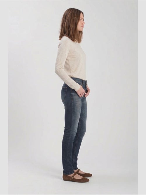 Jeans push-up slim vita alta pulp, lunghezza 34 - Kiabi Jeans push-up slim vita alta pulp, lunghezza 34 - Kiabi