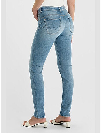 Jeans push-up slim vita alta PULP, lunghezza 34
