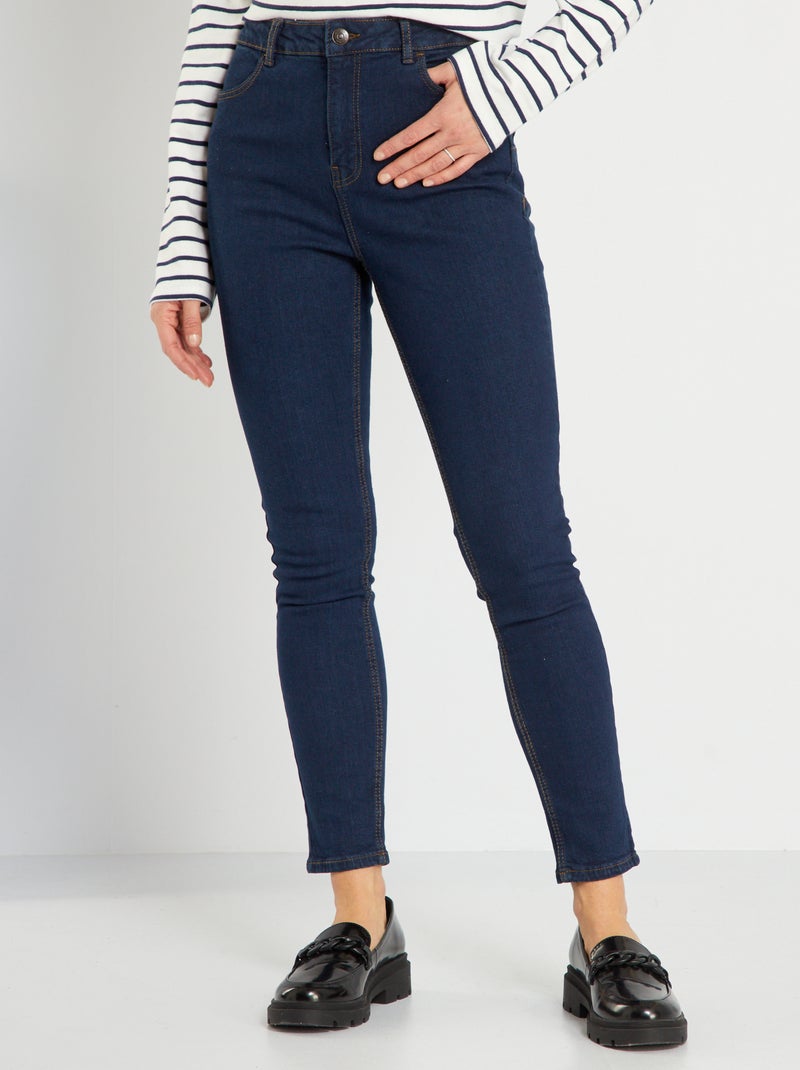 Jeans push-up vita alta 34L BLU - Kiabi