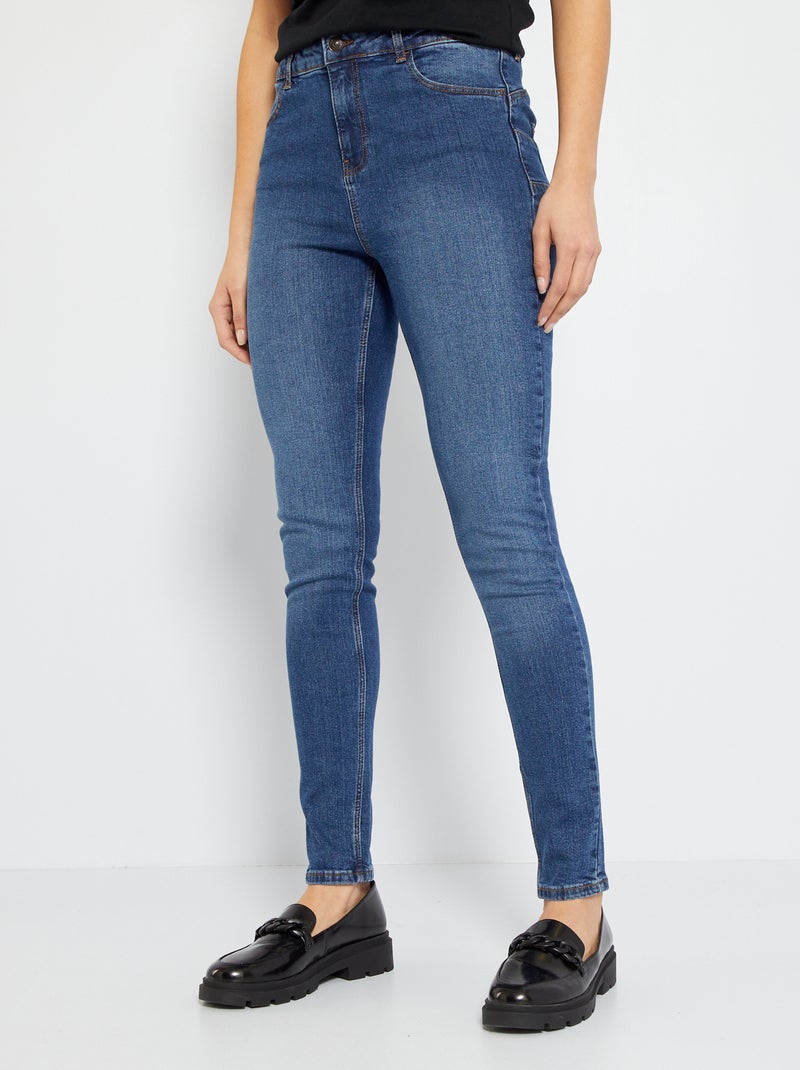 Jeans push-up vita alta 34L BLU - Kiabi