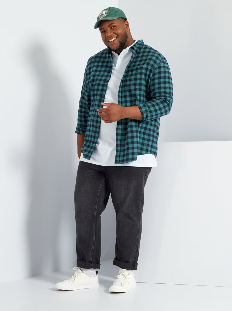 Jeans regular - L32 GRIGIO - Kiabi