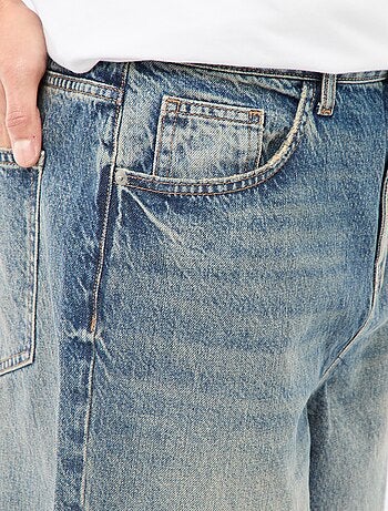 Jeans regular base risvoltata - L32