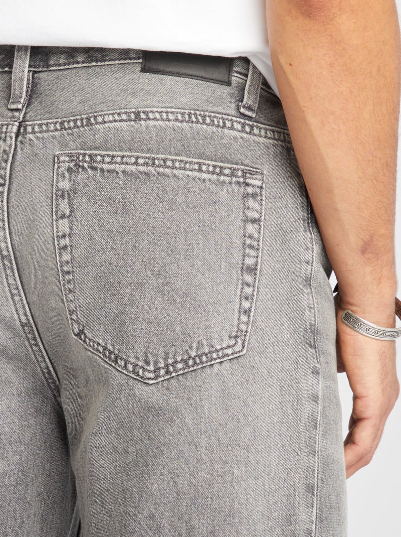 Jeans regular fit 5 tasche GRIGIO - Kiabi