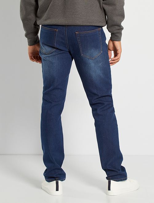 Jeans regular fit foderati in pile - brut - Kiabi - 25.00€