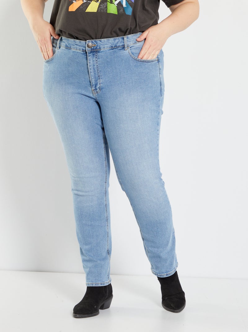 Jeans regular fit in denim stretch BLU - Kiabi