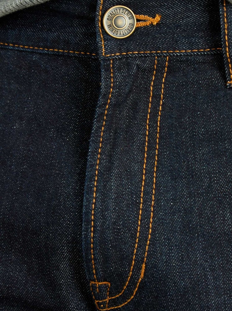 Jeans regular fit raw brut - Kiabi