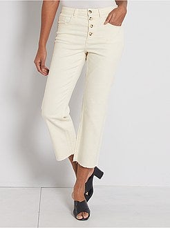 Jeans regular fit taglio vivo - Kiabi