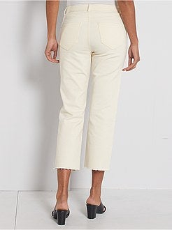 Jeans regular fit taglio vivo - Kiabi