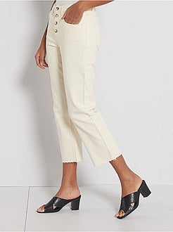 Jeans regular fit taglio vivo - Kiabi