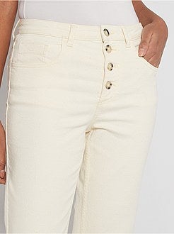 Jeans regular fit taglio vivo - Kiabi
