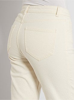 Jeans regular fit taglio vivo - Kiabi